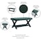 Manhattan Comfort Abigail Double Ottoman Bench in Green OT005-GR - alternate 9